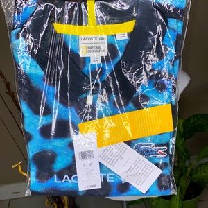 Men's NWT Lacoste x National Geographic Print Polo